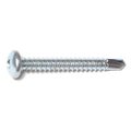 Midwest Fastener Self-Drilling Screw, #10 x 1-1/2 in, Zinc Plated Steel Pan Head Square Drive, 100 PK 08815